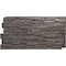 Ekena Millwork 48 5/8"W x 24 3/4"H x 1 1/4"D Cascade Stacked Stone, StoneWall Faux Stone Siding Panel, Slate Gray PNU24X48CASG - alternate 1